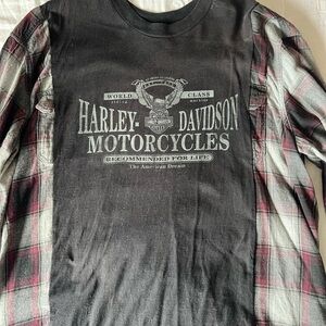 Reworked Harley Davidson Long Sleeve